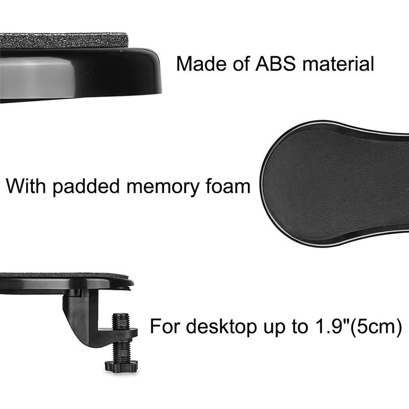 Ergonomic Armrest Table Pad Desk Support for Comfortable Mouse Use