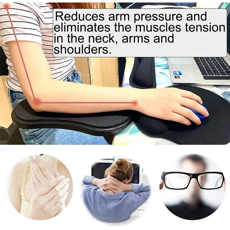 Ergonomic Armrest Table Pad Desk Support for Comfortable Mouse Use