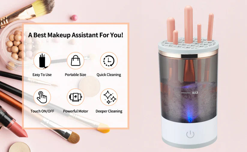 Portable Makeup Brush Cleaner🥰