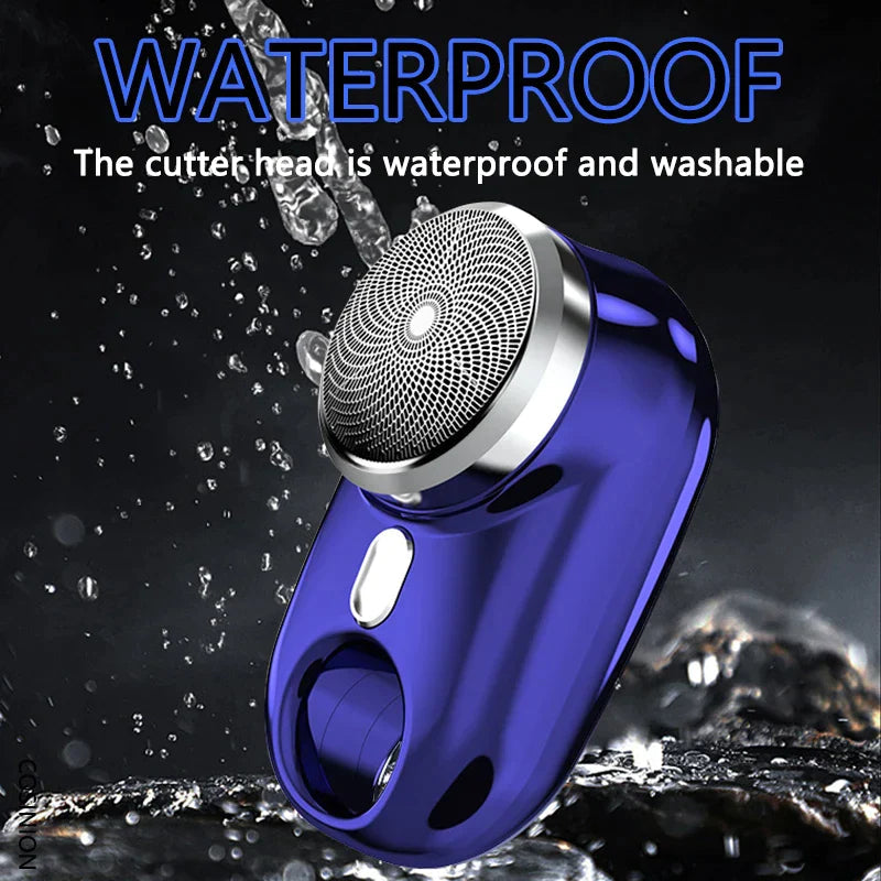 Mini Electric Shaver for On-the-Go Grooming