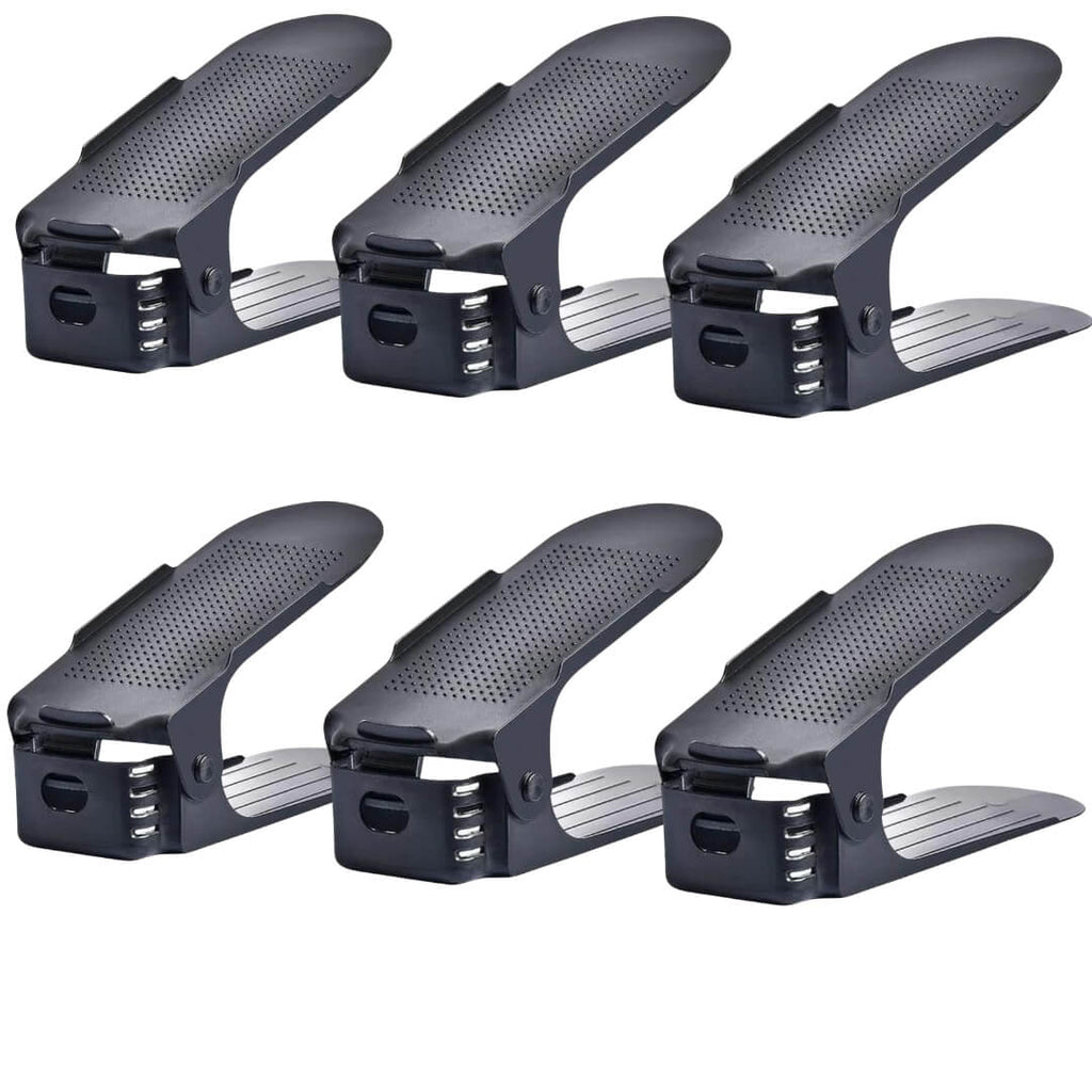 Shoe Organizer - The Adjustable Shoe Rack Space Saver