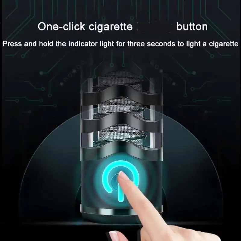 Car Burn-tray With Lighter